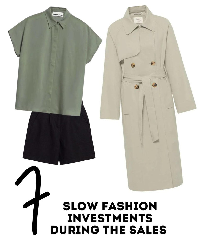 7 slow fashion investment from the 1 + 1 deals - shop timeless during the sales