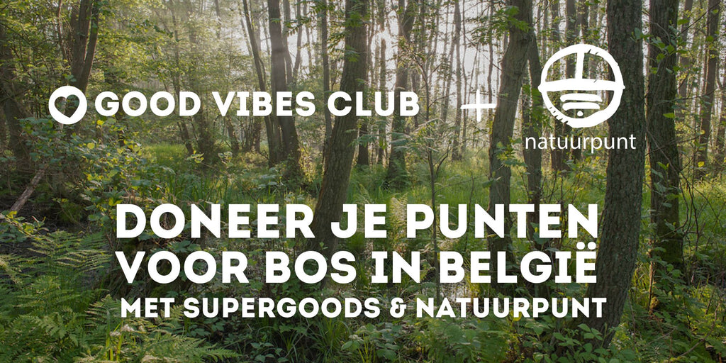 Bos voor Iedereen: plant bos in België met Good Vibes Club en Natuurpunt