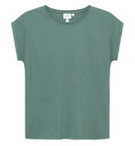 DEDICATED Visby base t-shirt forest green women