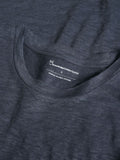 KCA 1010009 Linen t-shirt 1226 vintage indigo men