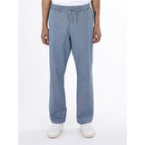 KCA 1070018 Loose fit pepita checked pant 1001 Total Eclipse men