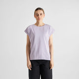 DEDICATED Visby base t-shirt thistle purple women