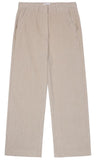 KCA 2070055 Posey wide high-rise irregular corduroy pants 1228 light feather grey women