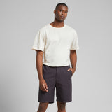 DEDICATED Nacka canvas chino shorts phantom black men