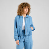 DEDICATED Sunna denim jacket light blue women