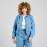 DEDICATED Sunna denim jacket light blue women