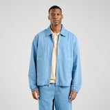 DEDICATED Torhamn denim jacket light blue men