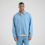 DEDICATED Torhamn denim jacket light blue men