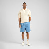 DEDICATED Vejle denim shorts light blue men