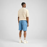 DEDICATED Vejle denim shorts light blue men