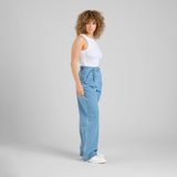 DEDICATED Vickleby denim pants light blue women