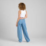 DEDICATED Vickleby denim pants light blue women