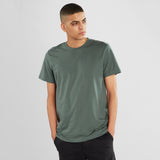 DEDICATED Stockholm base t-shirt forest green men