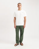 KUYICHI Tyler linen pants moss green men