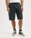 KUYICHI Tyler linen shorts woodland gray men