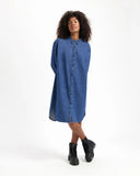 KUYICHI Sabine denim dress lily blues women