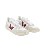 VEJA V-10 B-mesh white marsala brittany women