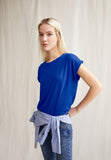 ARMEDANGELS Jilaana top lapis blue women