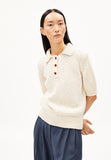 ARMEDANGELS Aanya knit shirt oatmilk women