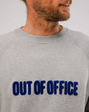 BRAVA Out of office sweatshirt grey melange men