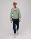 BRAVA Out of office sweatshirt 3496 mint men