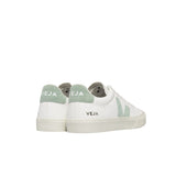 VEJA Campo chromefree leather extra white matcha women