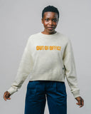 BRAVA Out of office sweatshirt cream women