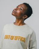 BRAVA Out of office sweatshirt cream women