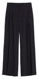 ARMEDANGELS Kaayua pinstripe trousers night sky white women