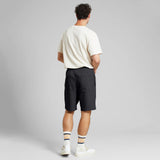 DEDICATED Vejle linen shorts phantom black men