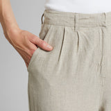 DEDICATED Vickleby linen pants ecru women