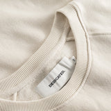 DEDICATED Malmoe Base sweatshirt oat white men