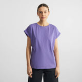 DEDICATED Visby base t-shirt paisley purple women