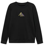 DEDICATED Malmoe logo peak sweatshirt black men