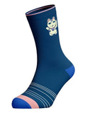 AIMO Lucky cat socks navy women