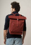 MELAWEAR Amar backpack burgundy red unisex