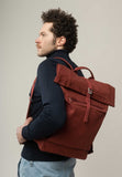 MELAWEAR Amar backpack burgundy red unisex