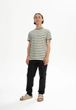 MELAWEAR Avan stripes t-shirt thyme men