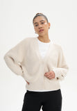 MELAWEAR Bhuma cardigan cream melange women