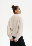 MELAWEAR Bhuma cardigan cream melange women