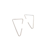 LILO JEWELRY Triangle earrings silver