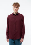 GIVN BERLIN GBJohn linen shirt burgundy men