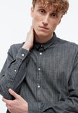 GIVN BERLIN GBDevis denim shirt washed black men