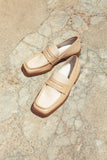 JUTELAUNE Frida spanish moccasins sand women