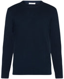 KCA 1080067 Vagn regular crew neck jumper 1001 total eclipse men