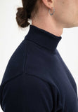 MELAWEAR Kanja turtleneck navy men