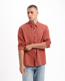 KUYICHI Milan longsleeve shirt terra men