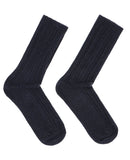 LANIUS Rib socks 13761 midnight melange 599 women