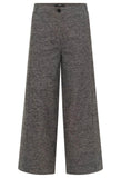 LANIUS 13966 Culotte trousers 185 dark grey melange women