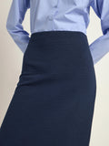 LANIUS Pencil skirt 14124 midnight 599 women